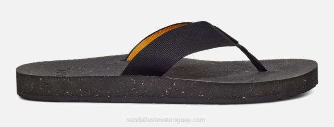 Teva 484R265 negro reflip de los hombres