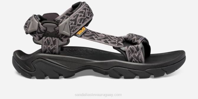 Teva 484R257 rastro ondulado negro hombre terra fi 5 universal