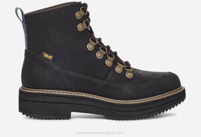 Teva 484R200 negro bota de media caña para mujer