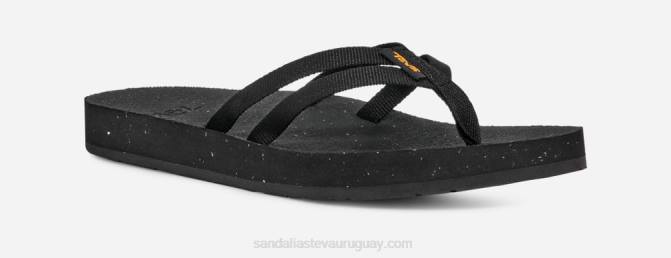 Teva 484R114 negro tiras reflip mujer