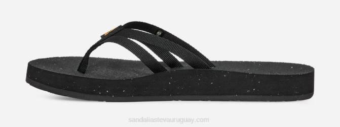 Teva 484R114 negro tiras reflip mujer