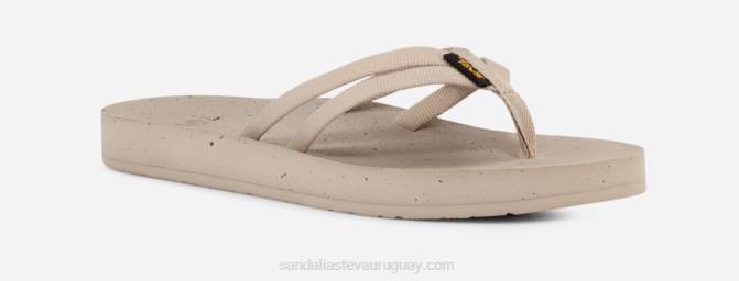 Teva 484R115 pluma gris tiras reflip mujer