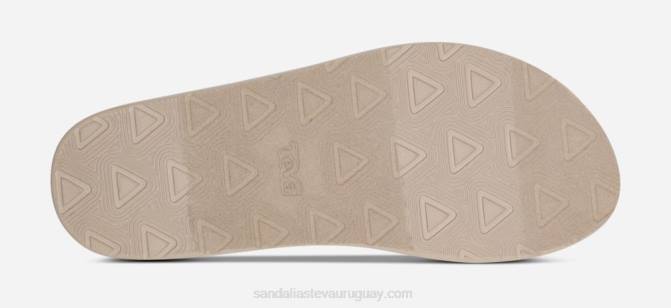 Teva 484R115 pluma gris tiras reflip mujer