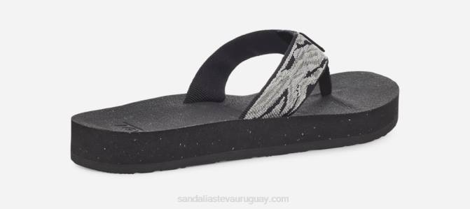 Teva 484R122 olas blanco/negro reflip de mujer