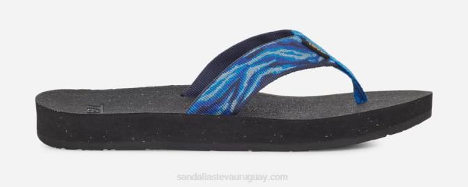 Teva 484R124 olas azules reflip de mujer
