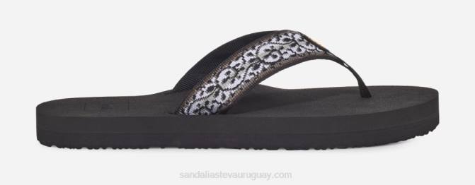 Teva 484R39 compañera negra papilla de mujer ii