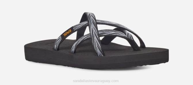 Teva 484R44 palmas negro/blanco olowahu de mujer