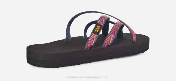 Teva 484R46 palmeras índigo/rosa violeta olowahu de mujer