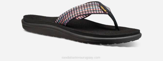 Teva 484R55 calle bar multi negro flip voya mujer