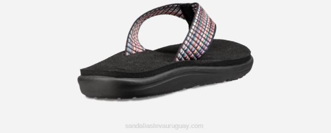 Teva 484R55 calle bar multi negro flip voya mujer
