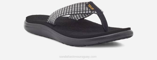 Teva 484R56 bar calle blanco multi flip voya mujer