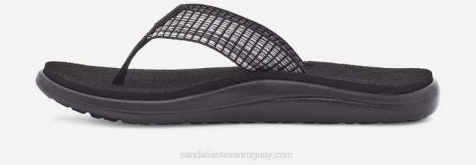 Teva 484R56 bar calle blanco multi flip voya mujer