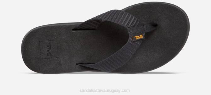 Teva 484R57 bar calle negro flip voya mujer