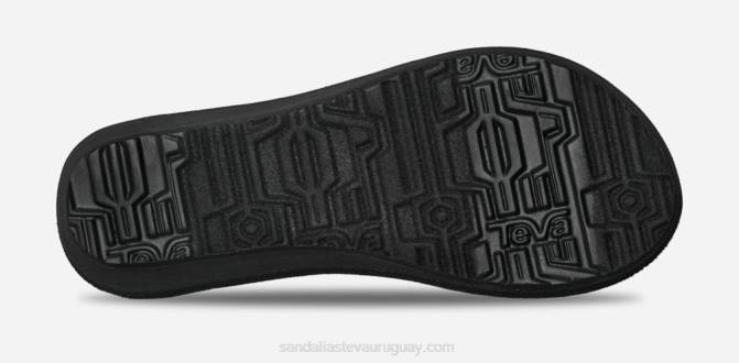 Teva 484R60 negro mush mandalyn cuña de mujer ola 2