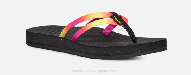 Teva 484R93 aura rosa violeta de mujer reflip strappy gradiate