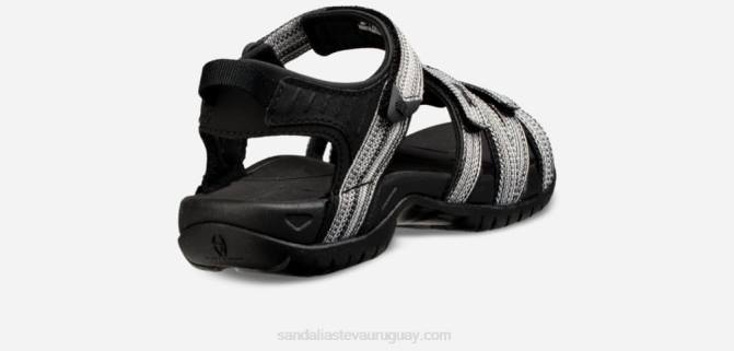 Teva 484R18 negro/blanco multicolor tira de mujer