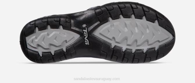 Teva 484R18 negro/blanco multicolor tira de mujer