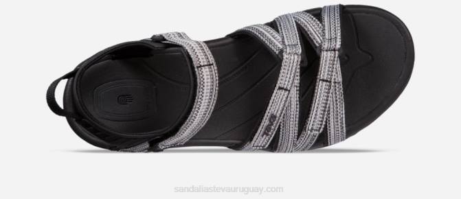 Teva 484R18 negro/blanco multicolor tira de mujer