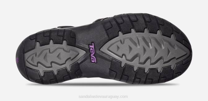 Teva 484R19 Gris oscuro tira de mujer
