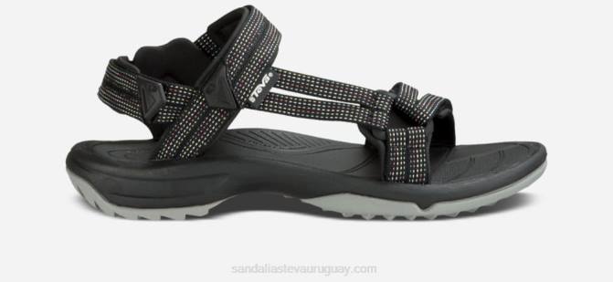 Teva 484R204 luces de la ciudad negro/pastel mujer terra fi lite