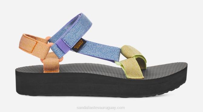 Teva 484R25 lila metalizado multi midform universal mujer