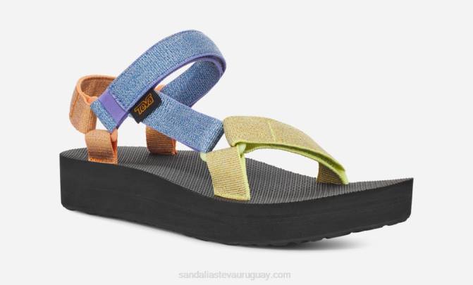 Teva 484R25 lila metalizado multi midform universal mujer