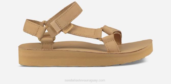 Teva 484R77 arena del desierto cuero universal mujer midform