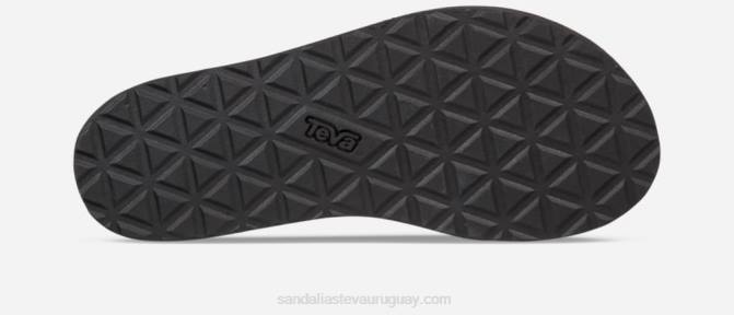Teva 484R78 negro cuero universal mujer midform