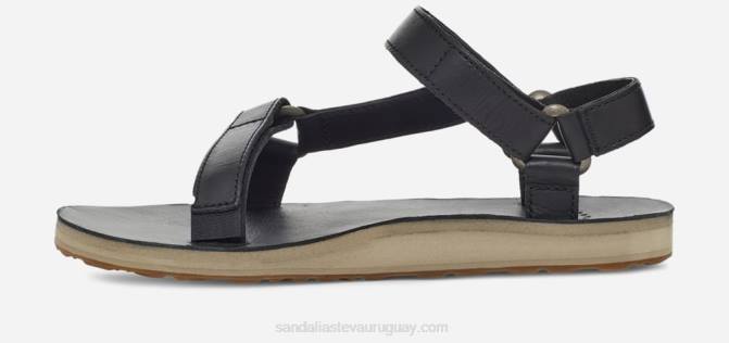 Teva 484R84 negro cuero universal original mujer