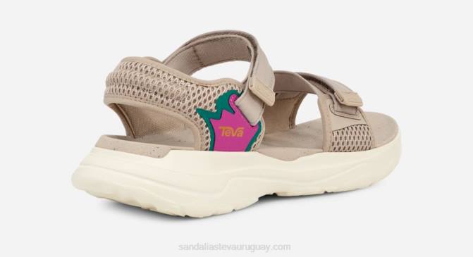 Teva 484R88 pluma gris zymic de mujer