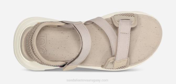 Teva 484R88 pluma gris zymic de mujer