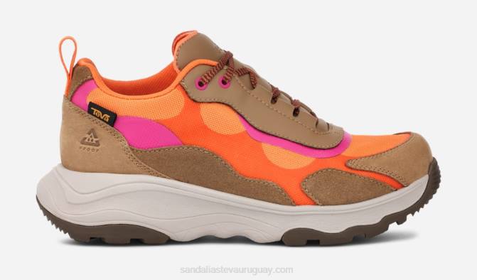 Teva 484R31 marrón miel/rosa coral geotrecca mujer baja