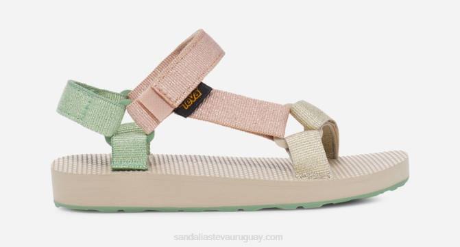 Teva 484R157 arcilla metálica multi infantil original universal metalizado